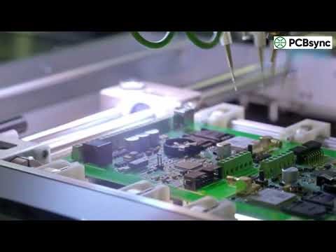 Automatic Flying Probe Testing #PCBA