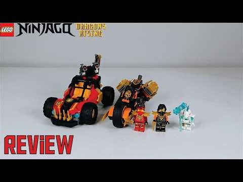 LEGO Ninjago 71864 Kai and Cole's Combiner Vehicles REVIEW!