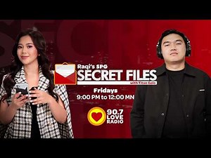LIVE: Raqi's SPG Secret Files with Raqi Terra & Titan Gelo | Love Radio Manila (March 20, 2026)