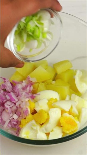Amish Potato Salad #easyrecipes #cookingathome #viralrecipes #potatosalad