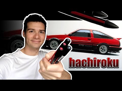 How to draw a (Hachiroku) Toyota AE86 with markers and pencils step by step :)