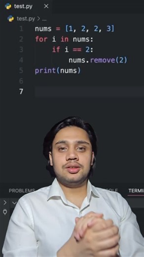 Usmar Hyder || AI Specialist | Remove() || Python Simplified || Solution | Instagram