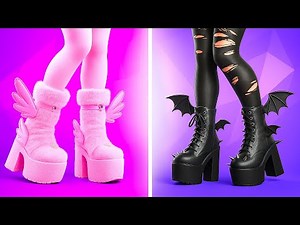 Full Vampire Makeover Saga 💋🧛‍♀️ DIY Hacks & Heartbreak Healing!