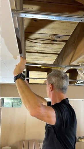 Quick tip: How to install a plank ceiling in a basement