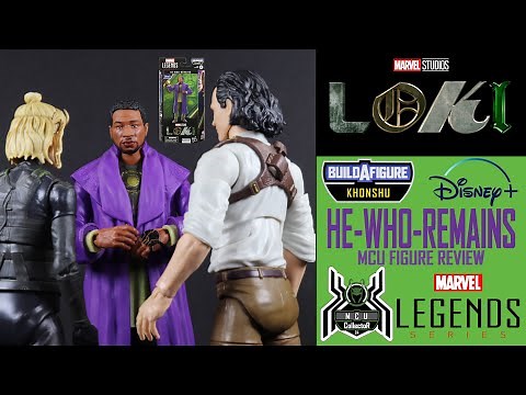 Marvel Legends HE WHO REMAINS Kang Loki Disney+ Konshu BAF Wave 4 MCU Figure Review