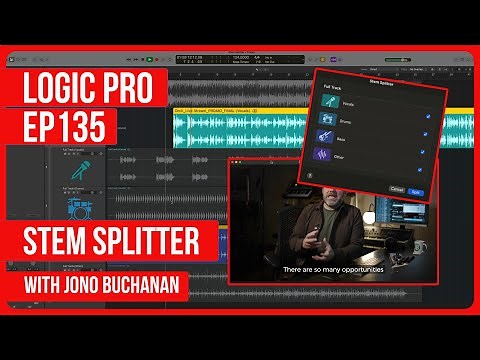 Logic Pro: How to use Stem Splitter