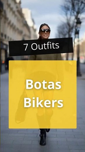 7 outfits with biker boots that dominate street style #fashion