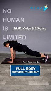 20 reactions | 20-Min FULL BODY WORKOUT you can literally do ANYWHERE...