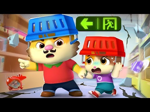 Earthquake Drills | Drop, Cover, Hold on | Safety Tips | Kids Songs | Mimi and Daddy