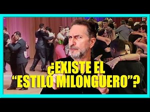 👐 10 DIFFERENCES BETWEEN "MILONGUERO STYLE" DANCE AND SALON TANGO DANCE | Milonga culture