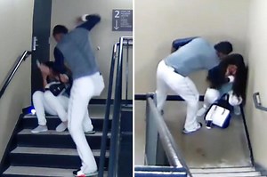 Disturbing video shows baseball player beating girlfriend