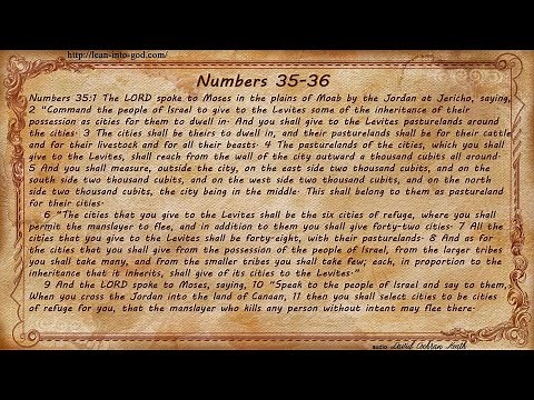 Numbers 35-36