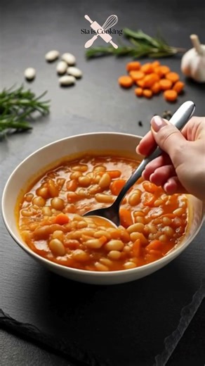 Εύκολη Φασολάδα | Νηστίσιμη & Πεντανόστιμη #shorts