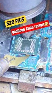Samsung S22plus bootloop Restart Fix😂😂 #samsungs22plus #mobilereparingclasses #mobilerepair #shorts