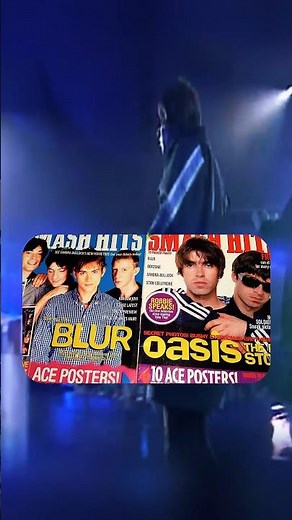 The battle of Britpop: Oasis vs Blur 🎤🇬🇧 #oasis #blur #britpop #music #popculture
