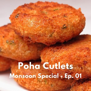 324K views · 4K reactions | 10-Minute Poha Cutlet - Monsoon Special Written recipe: https://bit.ly/3gOuTDB Follow me on Instagram: https://www.instagram.com/aartimadan/ This Monsoon, dig into crispy cutlets made with Poha (Flattened Rice) and Veggies. Will keep sharing more such Monsoon recipes in the coming days. Enjoy the rains with these yummy snacks :D | Aarti Madan | Facebook