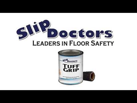 Application - Tuff Grip Non-Skid Paint with Extreme Grip