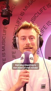 👍 Buenos dias 👍 Afgelopen weekend trad Robbe Boons in de voetsporen van Gunter Lamoot, Lukas Lelie, Jens Dendoncker en Philippe Geubels als winnaar van de Lunatic Comedy Award. Eén ding is zeker: we mogen nog veel woordspelingen verwachten. | Studio Brussel
