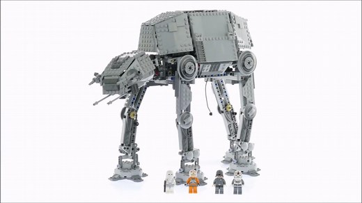 ATAT电动装甲步行者，拼搭乐高积木星球大战系列10178