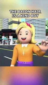 The Bacon Hair is a good boy!!! #roblox #animation