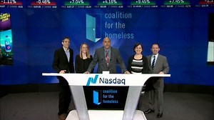 1K views · 14 reactions | Coalition for the Homeless Rings the Nasdaq Opening Bell | Nasdaq | Facebook