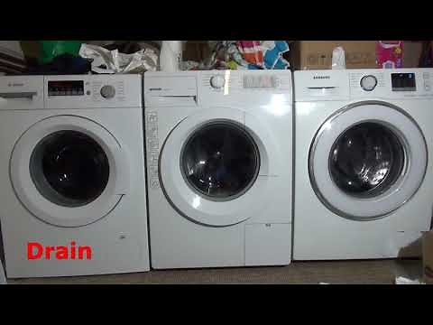 Wash Race No.74 : Bosch vs Gorenje Vs samsung : battle of the 15 minute wash