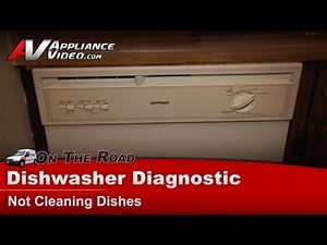 Hotpoint Dishwasher Repair - Not Cleaning Dishes - Spray arm