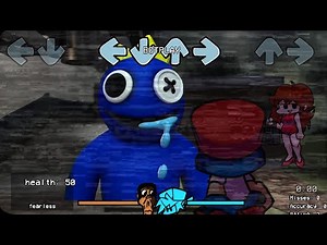 FNF VS Obunga Beatbox Meme but... VS Rainbow Friends (Blue) | Roblox Nico's Nextbots