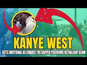 Kanye West Gets Emotional as Chance The Rapper Performs Ultralight Beam at Sunday Service in Chicago