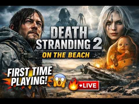 Death Stranding 2: On the Beach LIVE 🔴 | Full Gameplay Hindi | First Stream 😱🔥