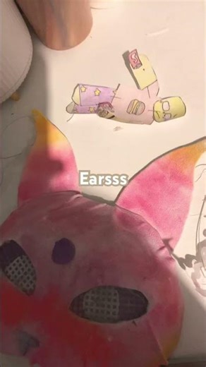 Make a jellyfish mask with me part 7#furry#therian#maskmasker🌿🐾