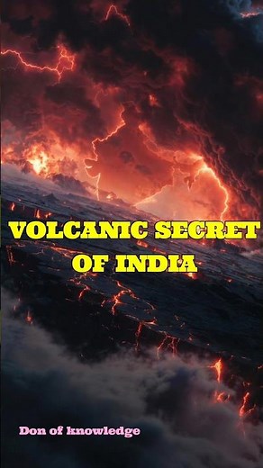 Deccan Plateau: India’s volcanic past #geography #deccanplateau #knowledge #volcano