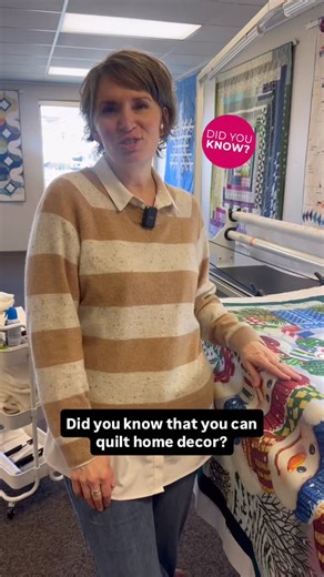 Quilted wall hanging are so fun to quilt, and a great project for beginners who are building their longarm quilting skills! | Handi Quilter