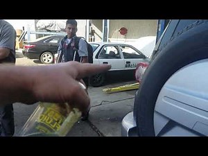 Block test (chemical test for combustion gas) check for blown headgasket