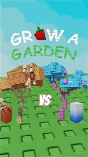 candy Blossom vs bone Blossom grow a garden! 🍭 #roblox