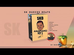(FREE!!)🔥 SKD AMAPIANO DRUM KIT 1 2021 || SK DUECES AMAPANO MUSIC || amapiano 2021 drum kit.