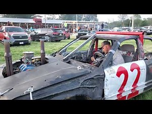 CUMBERLAND DEMO DERBY 2023 | fights, fire, and crashes