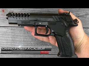 Grand Power X Calibur Tabletop Review and Field Strip