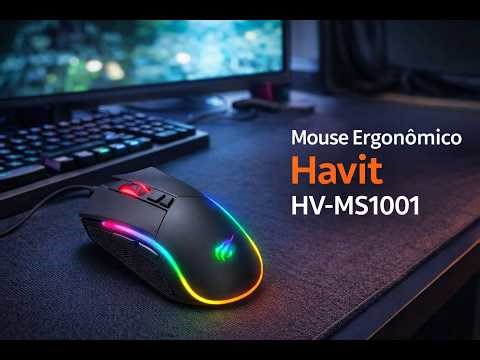 Review of the Havit HV-MS1001 Ergonomic Mouse – Adjustable DPI and Total Control for Serious Gamers