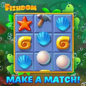 13K views · 1K reactions | It’s time to check your game skills!  Stretch your fingers and try to stop the video once you see a match in the middle  Don’t forget to take a screenshot for everyone to see who is the real match-3 pro  Tap away! | Fishdom | Facebook