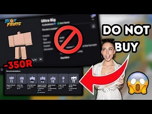 STOP WASTING YOUR ROBUX ON GLITCHED AVATARS IMMEDIATELY | Blox Fruits