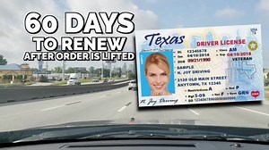 You can now choose to renew your driver's license in person or online