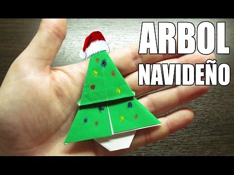 Como hacer un ARBOL DE NAVIDAD Super cool | Origami navideño (Muy fácil)