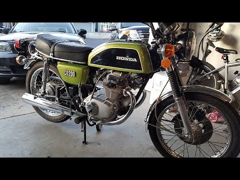 Motorcycle Restoration Start to Finish Honda CB200