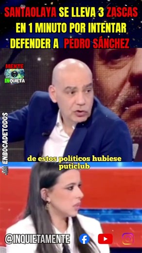 SANTAOLaya breaks record! 3 comebacks in one minute for trying to cover Sanchez!