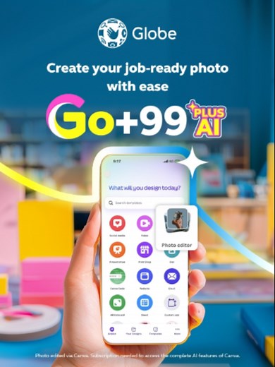 Pro-ready images? Go 99 PLUS AI gives you data to access Canva and its AI tools. ✨ Register now.