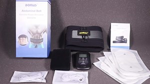 EMS Electronic Muscle Abs Stimulator Muscle Abdominal Toning Belt Fitness Strength Training Workout Equipment for Abdomen