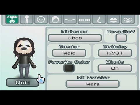 Uboa - Yume Nikki - Mii 1968