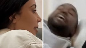 Kim breaks down over Kanye in shock new footage