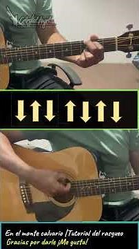 EN EL MONTE CALVARIO en Guitarra Acústica | Tutorial Corto Fácil para Principiantes